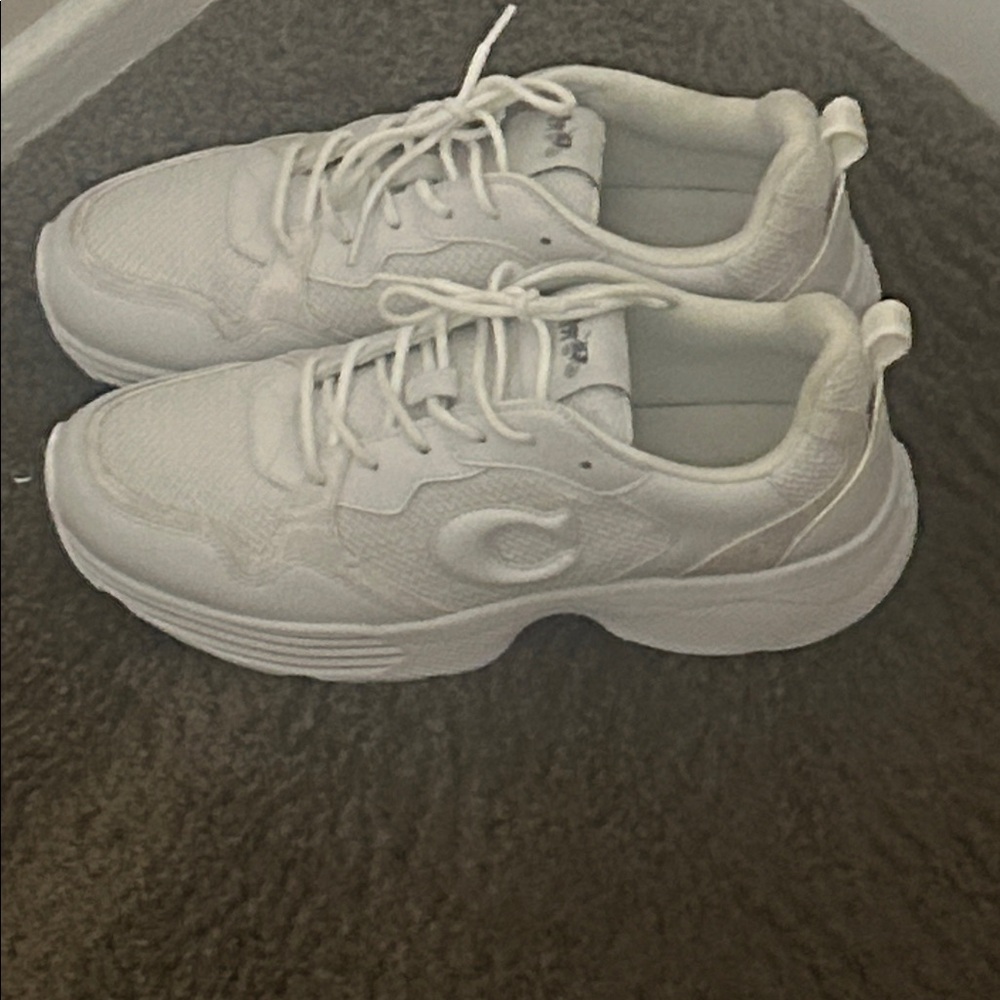 Coach White Sneakers for Men